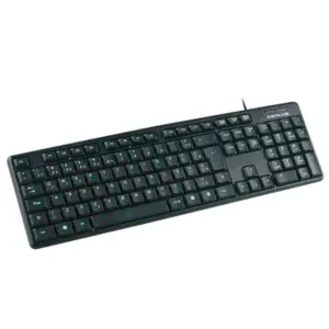 Teclado C3Tech C3Plus Padrão USB ABNT2 Preto KB-15BK