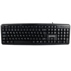 Teclado Hoopson Standart Home Office Com Fio USB ABNT2 104 Teclas TPC-058