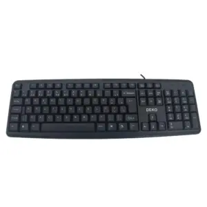 Teclado Deko Com Fio USB 2.0 Preto