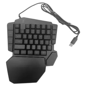 Teclado Gamer Semi-Mecânico Aitek One Handed RGB 45 Teclas