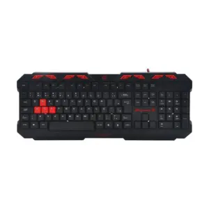 Teclado Gamer Fortrek Spider Resistente à água 8 Teclas Multimídia ABNT2 GK706