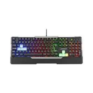 Teclado Gamer Semi-Mecânico Multi Warrior Wakiza Preto TC208