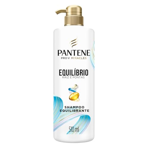 Shampoo Pantene Equilíbrio para cabelos mistos e pontas ressecadas 510 ml