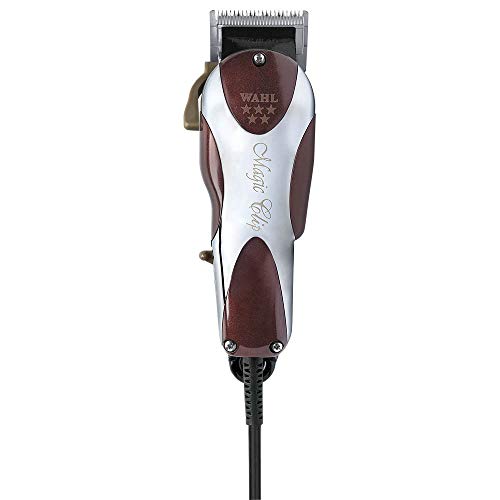Aparador Cabelo Wahl Magic Clipper 110V, Wahl, MAGIC, Prata/Vermelha