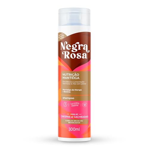Shampoo Negra Rosa Nutrição Manteiga 300ml