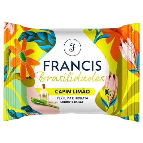 Sabonete Em Barra Francis Brasilidades Capim Limao 80G