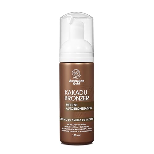 AUSTRALIAN GOLD KAKADU BRONZER MOUSSE AUTOBRONZEADOR 140ML