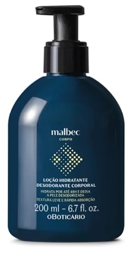 Loção Hidratante Desodorante Corporal Malbec 200ml