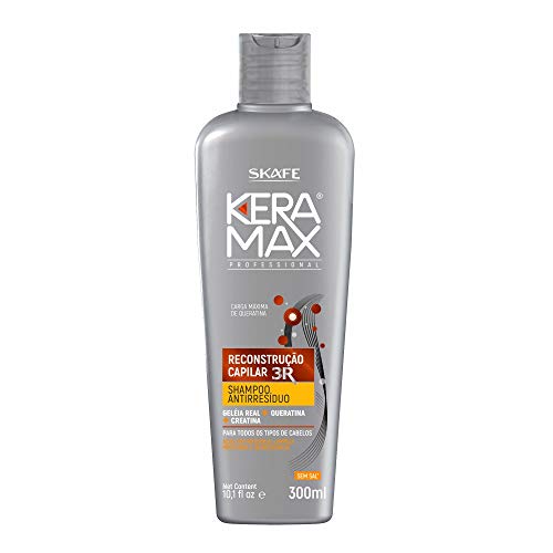 Shampoo Antirresíduo Keramax Reconstrução, Skafe