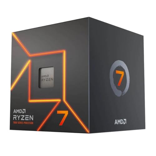 Processador AMD Ryzen 7 7700 Box(AM5/8Cores/16Threads/5.3GHz/40MB Cache/Radeon Graphics/Cooler Wraith) C/Video/Cooler
