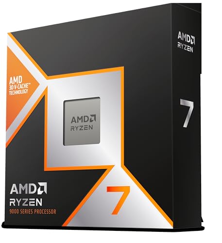 Processador AMD Ryzen 7 9800X3D (AM5/ 8 Cores/ 16 Threads/ 5.2 GHz/ 104Mb Cache/Radeon Graphics/Sem cooler)
