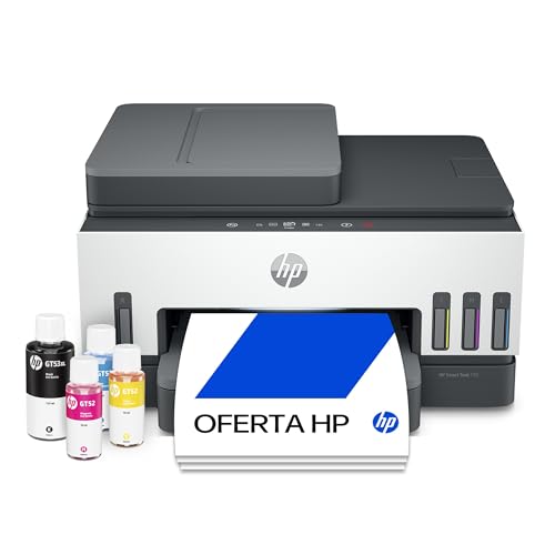 Impressora Multifuncional HP Smart Tank 794 Tanque de Tinta Colorida Wi-Fi Scanner Duplex, Bluetooth. Funções: Imprimir, Copiar, Digitalizar. Cor: Branco (2G9Q9A)